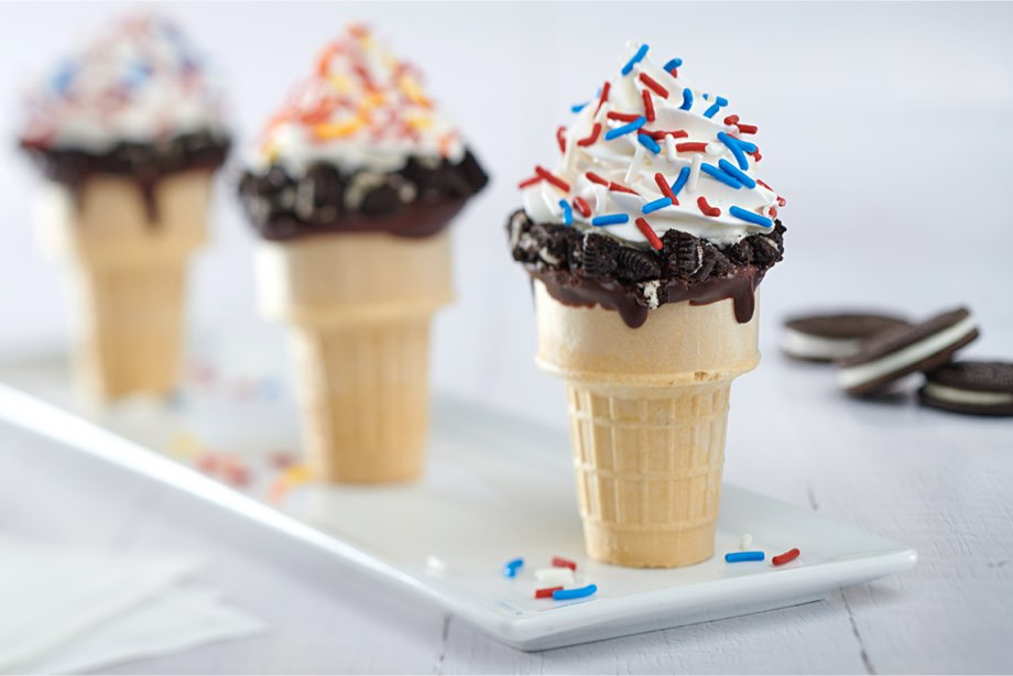 OREO Cupcake Antorchas de Cono