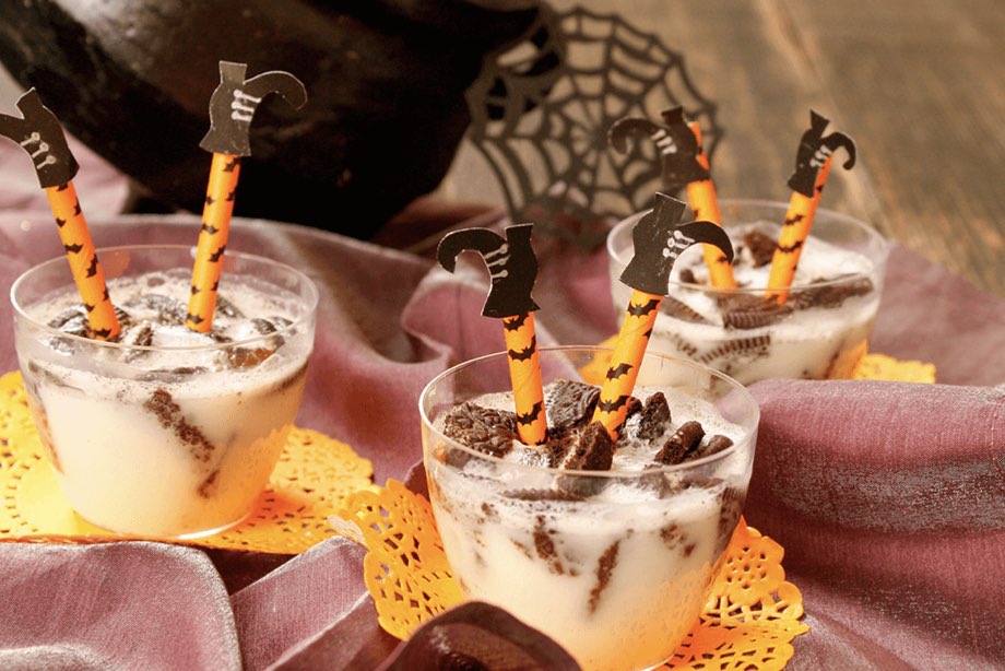 Gelatina Halloween con OREO