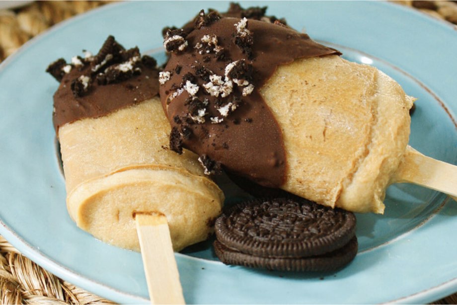 Paletas de OREO, Café y Chocolate