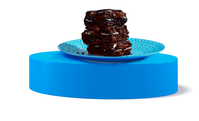 Postre con galletas Oreo y crema
