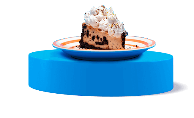 Postre con galletas Oreo y crema