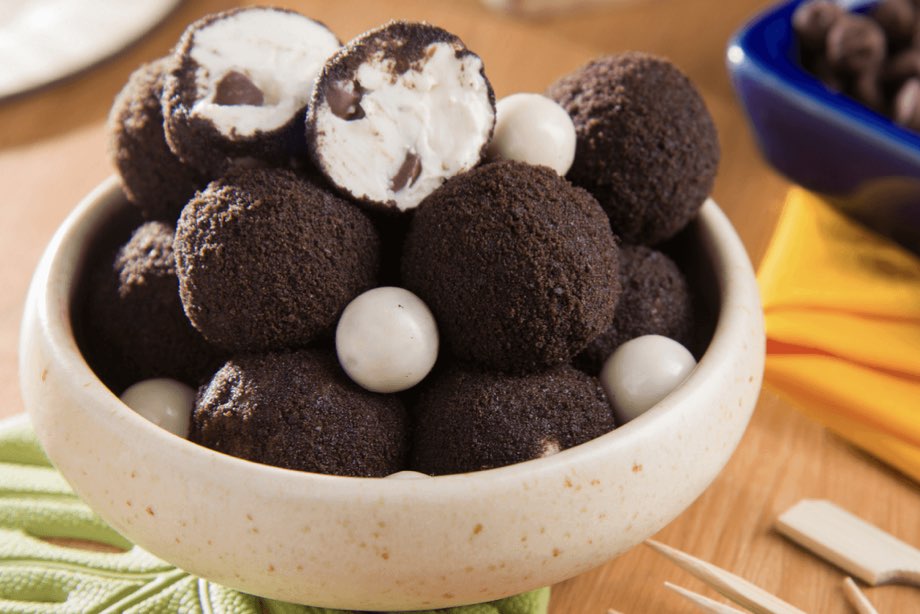 Esferas OREO con chocolate