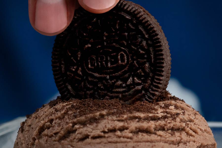 Helado Dark chocolate de OREOS